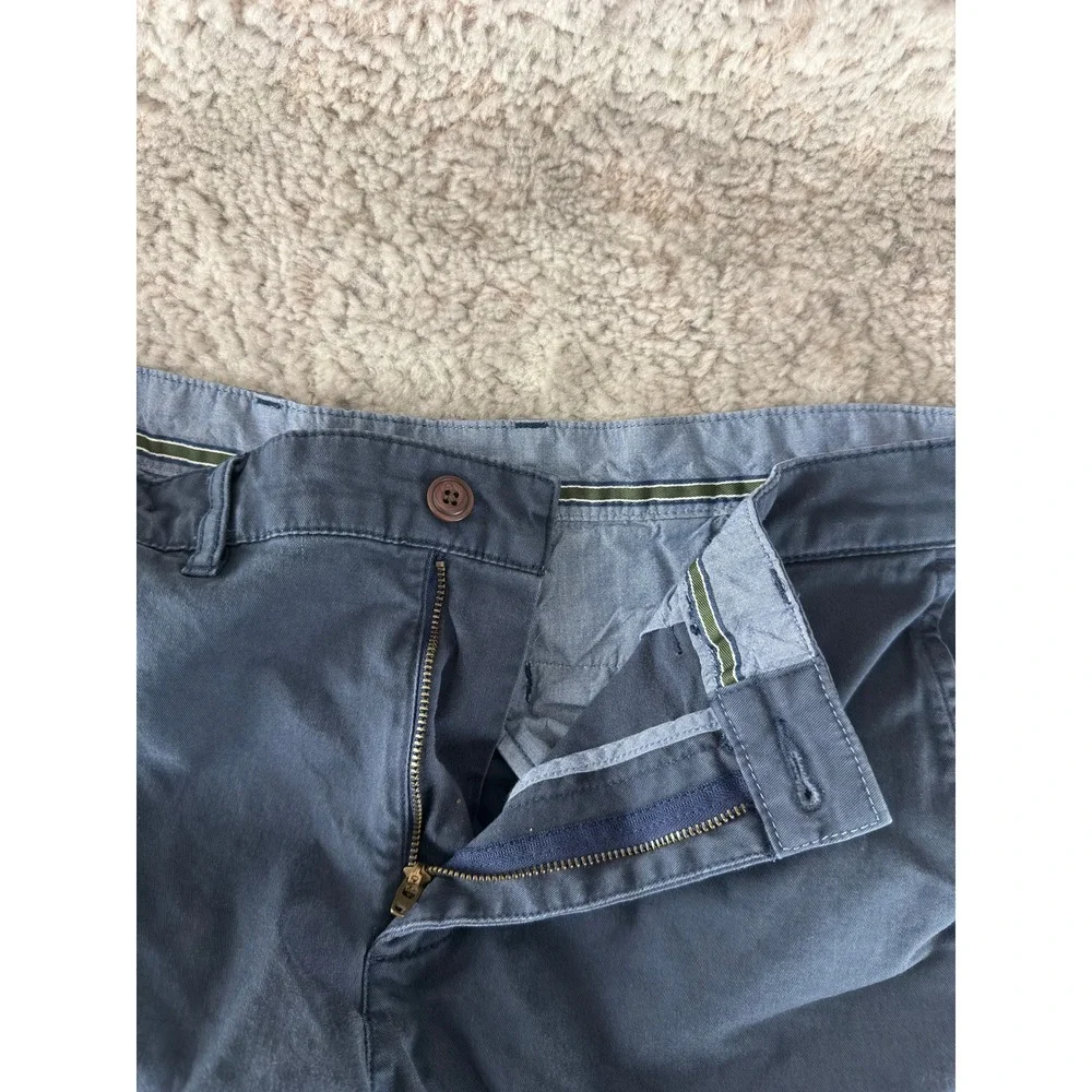 L.L.Bean Size 36x29 Standard Athletic Fit Chino Pants Navy Blue Long Mens